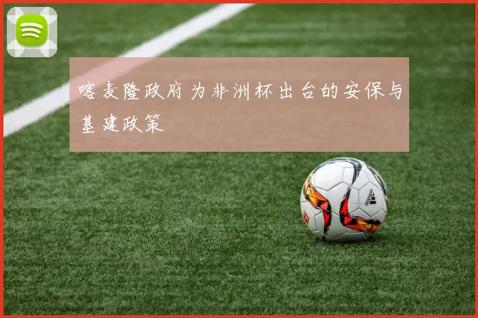 喀麦隆政府为非洲杯出台的安保与基建政策
